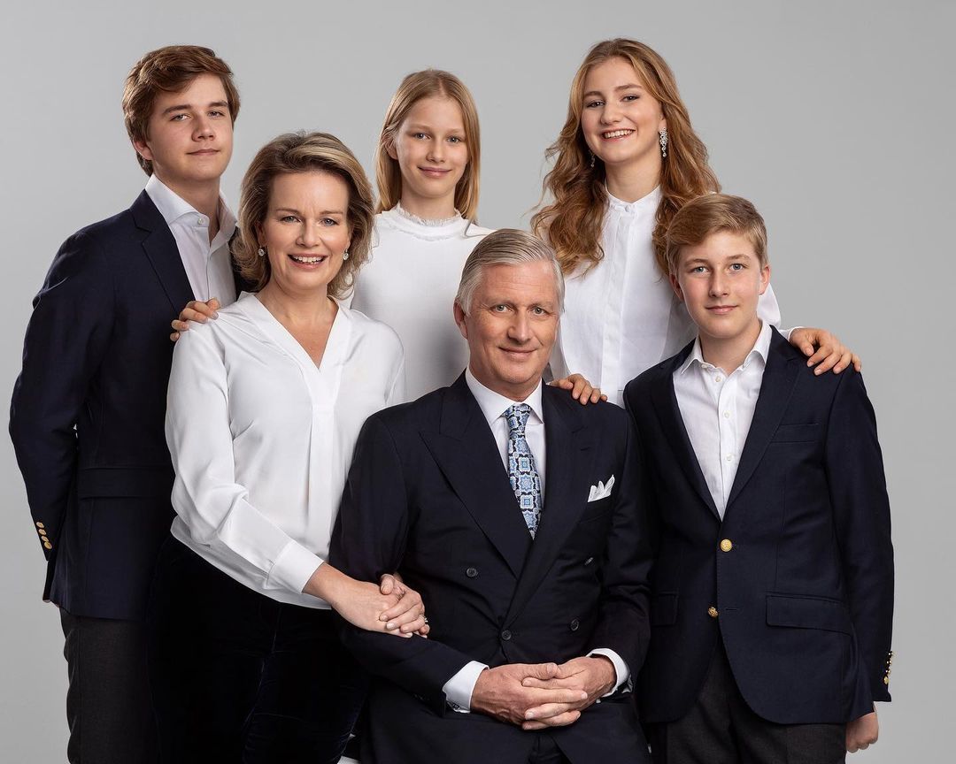 Belgian Royal Family Christmas