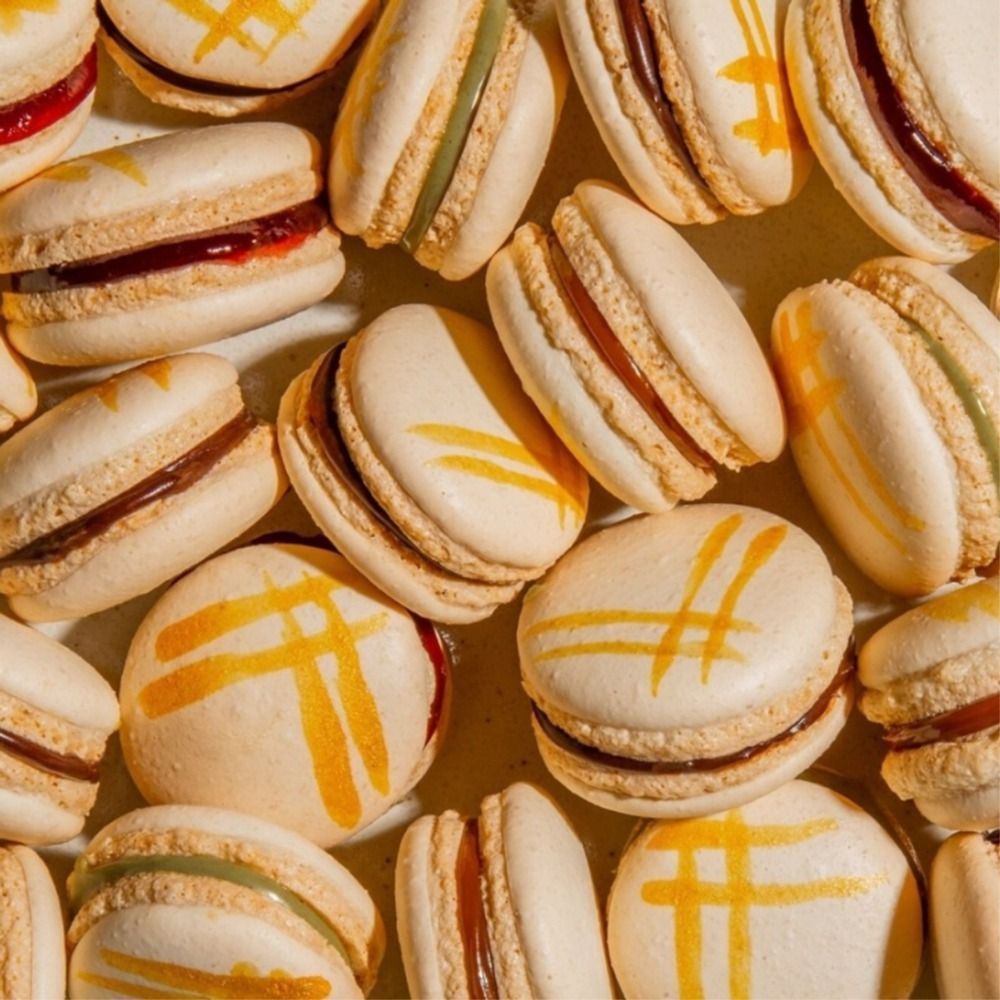 Recipe: these fancy macarons taste just as good as they look