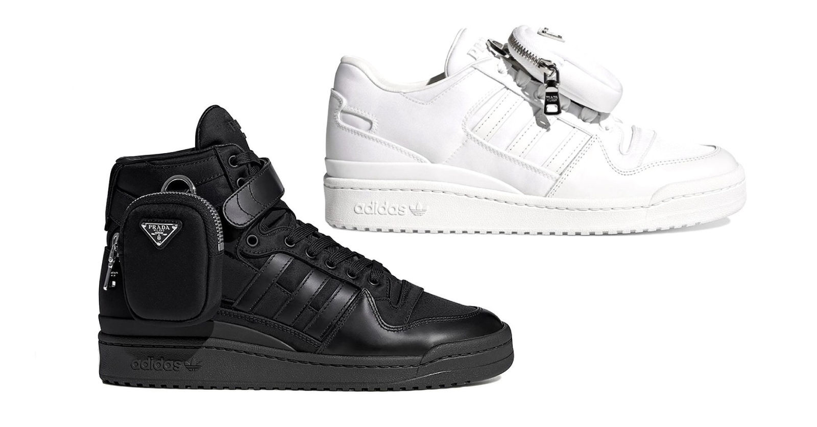 Prada x Adidas is back with a fresh take on the Forum sneakers