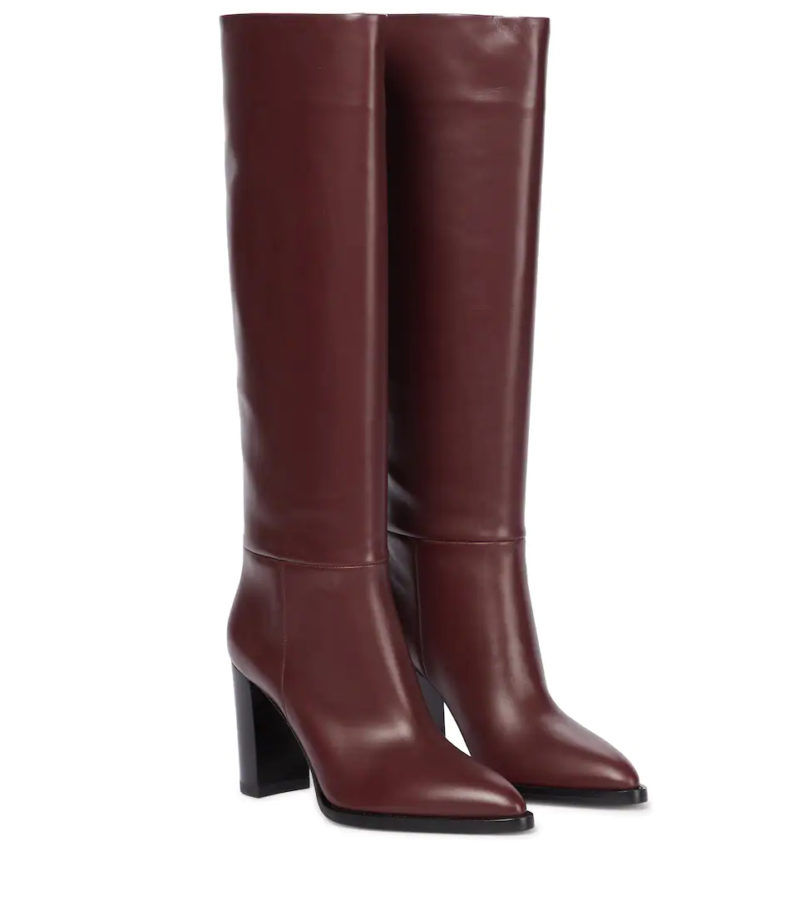 Kerolyn leather knee-high boots