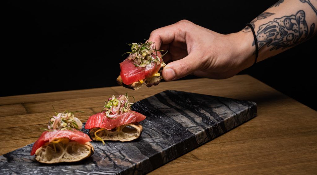 Bread sushi is a thing, and you can try it at Small’s doughmakase