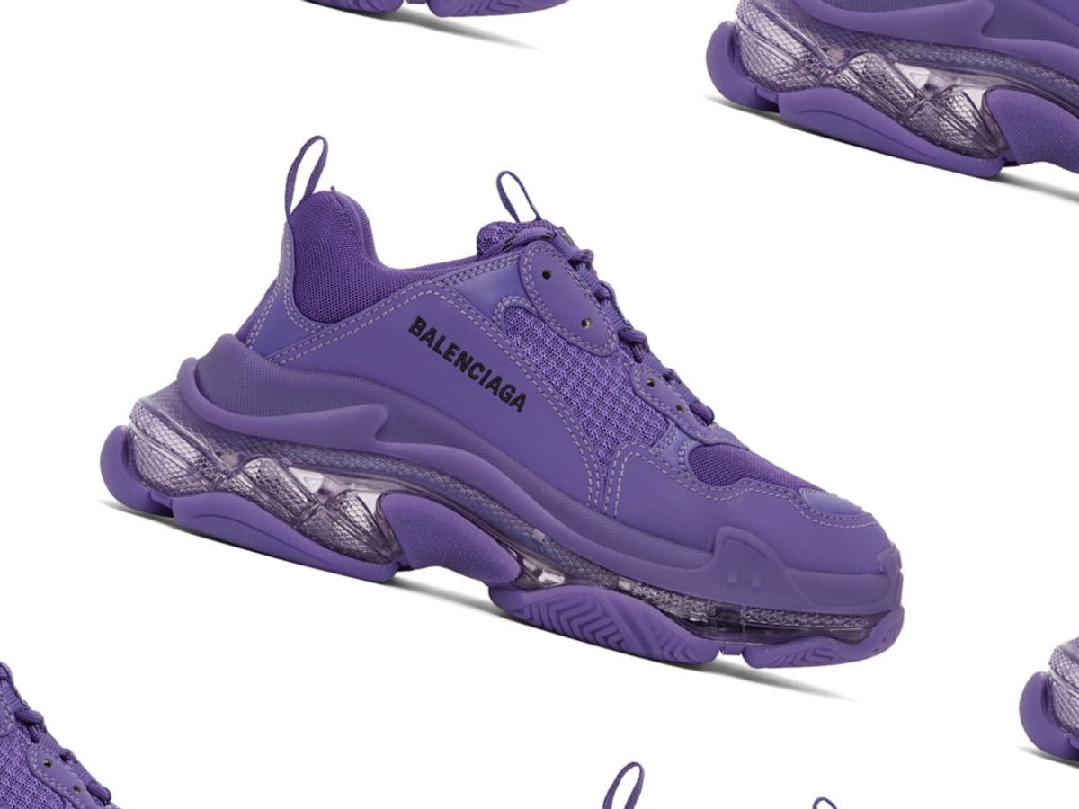 Balenciaga Triple S goes purple, Nike x Acronym, and more new sneakers