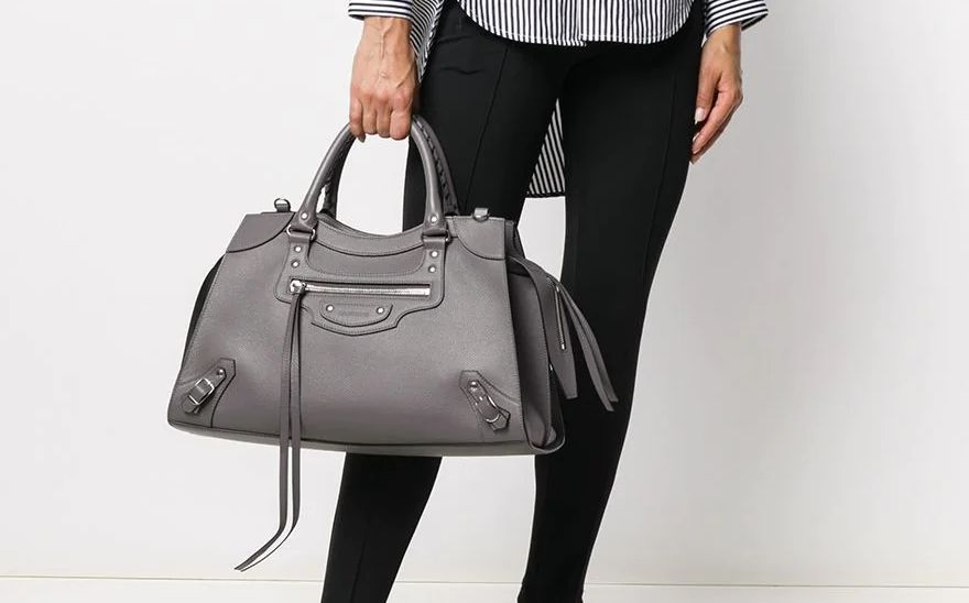 Balenciaga Neo Classic Medium Top Handle Bag in Dark Grey