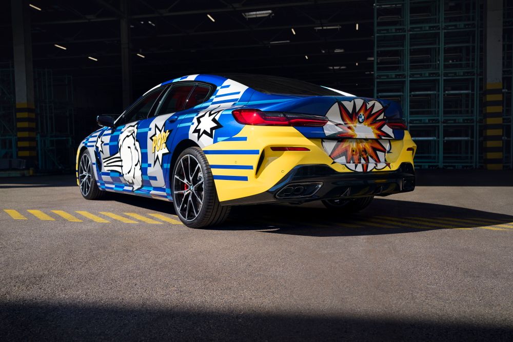 Jeff Koons’ latest limited edition BMW art car will actually be up for sale