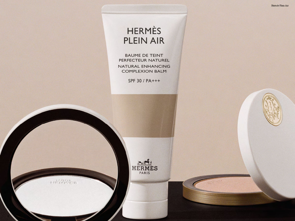 Hermès Plein Air debuts with sunscreen, finishing powder
