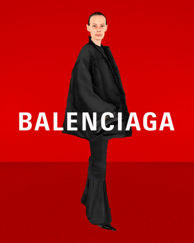 Balenciaga's retrofuturistic Spring/Summer 2022 campaign