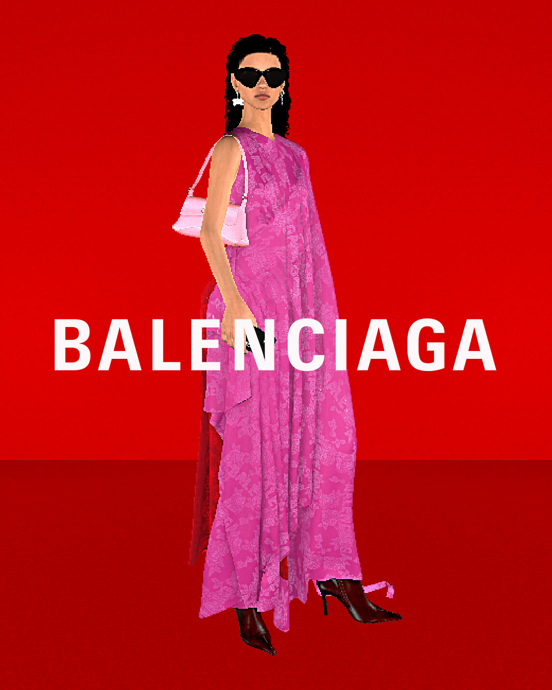 Balenciaga's retrofuturistic Spring/Summer 2022 campaign