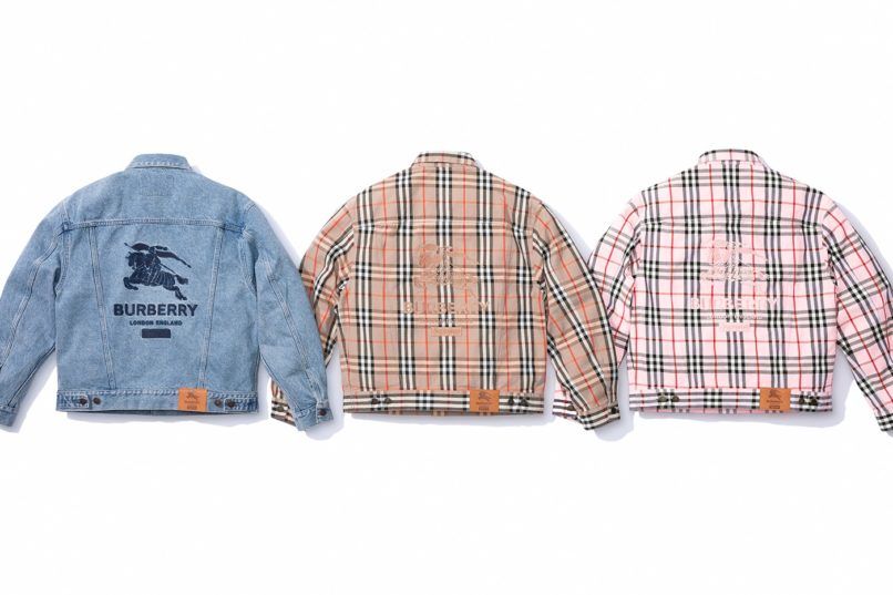 Supreme collaborates with Burberry for its Spring 2022 Collection