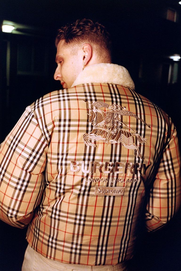 A full look at the Supreme x Burberry Spring 2022 collaboration