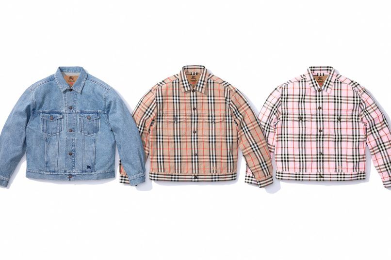 Supreme collaborates with Burberry for its Spring 2022 Collection