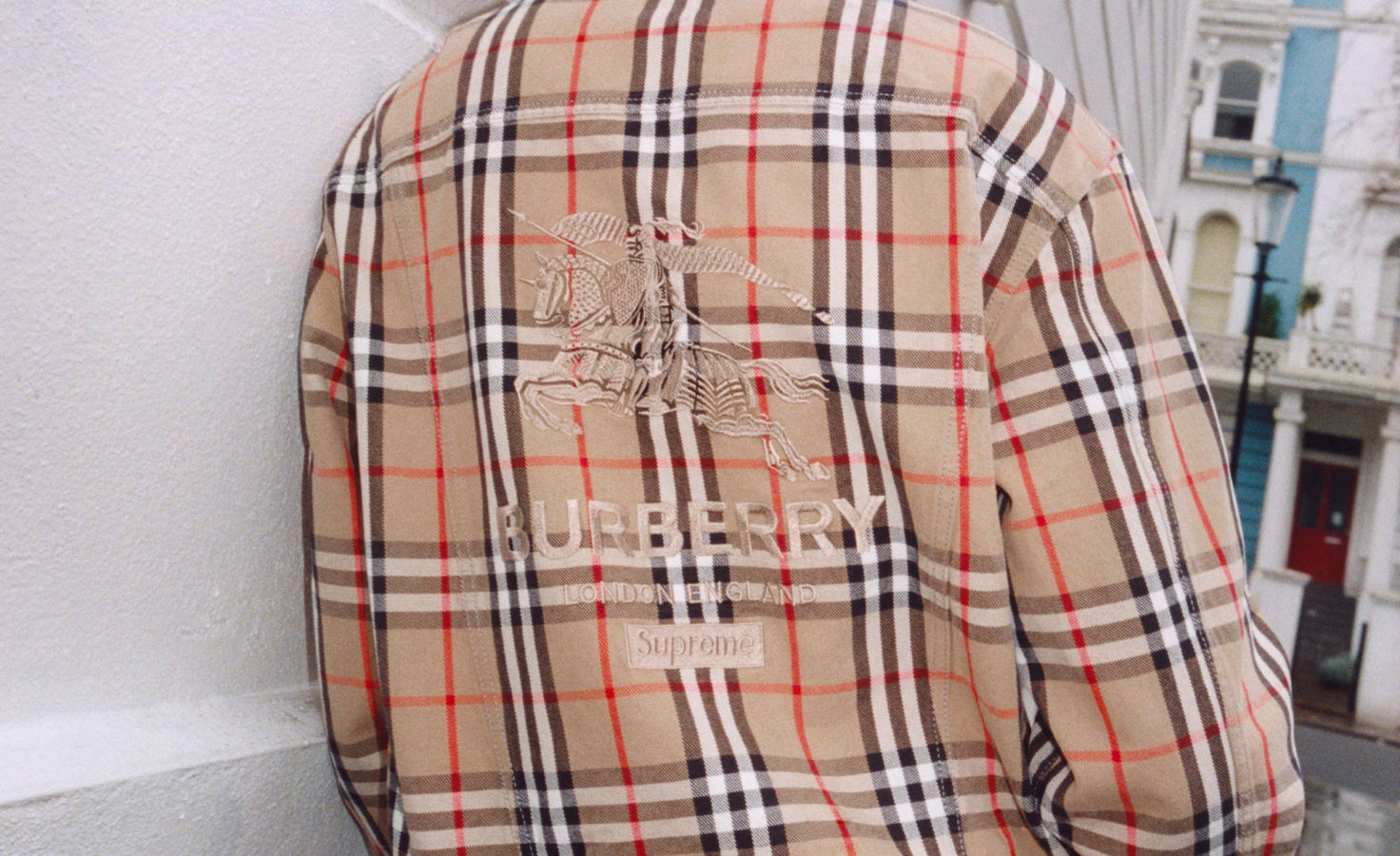 Burberry Denim Trucker Jacket - spring summer 2022 - Supreme