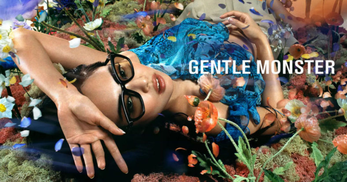 Glitter Magazine  Jennie X Gentle Monster Release New 'Jentle Garden' Game