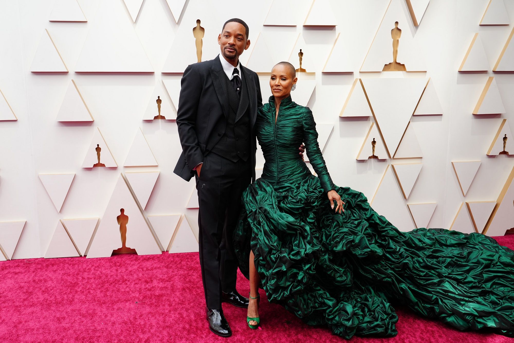 Will Smith and Jada Pinkett Smith Oscars 2022 looks