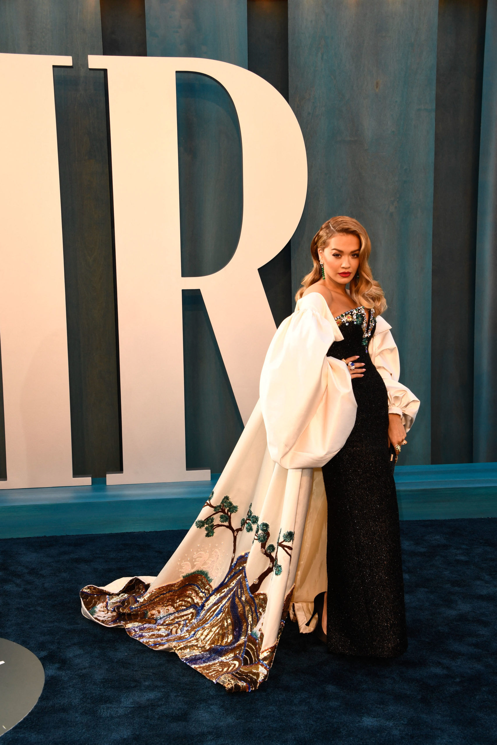 Rita Ora attends the 2022 Vanity Fair Oscar Party following the 94th Oscars 