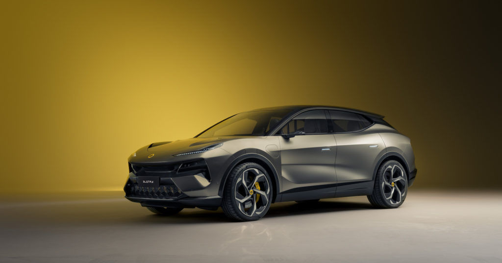 Lotus makes history with Eletre, the world’s first electric hyper-SUV