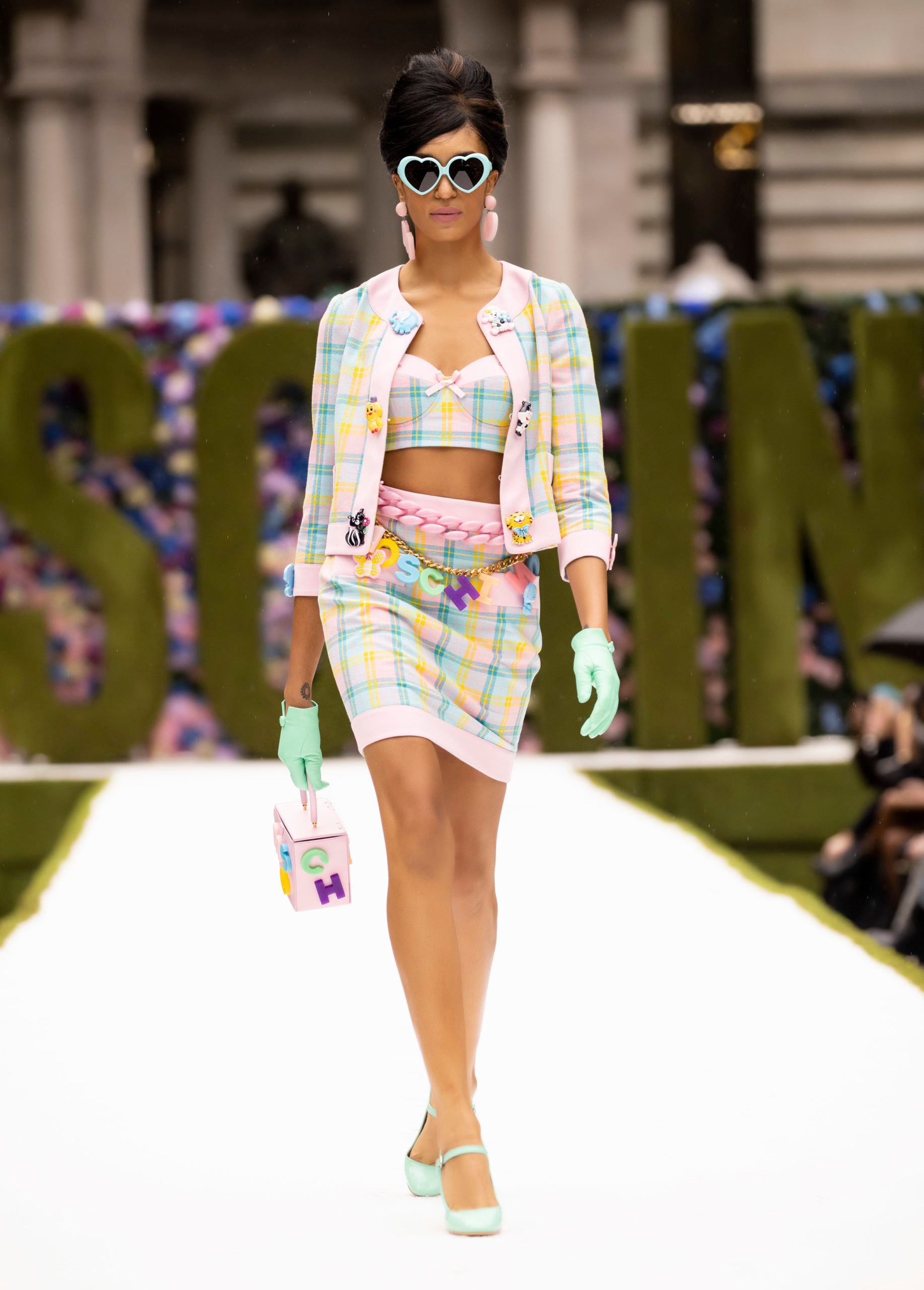 Moschino's SS22 collection is a nursery rhyme brought to life