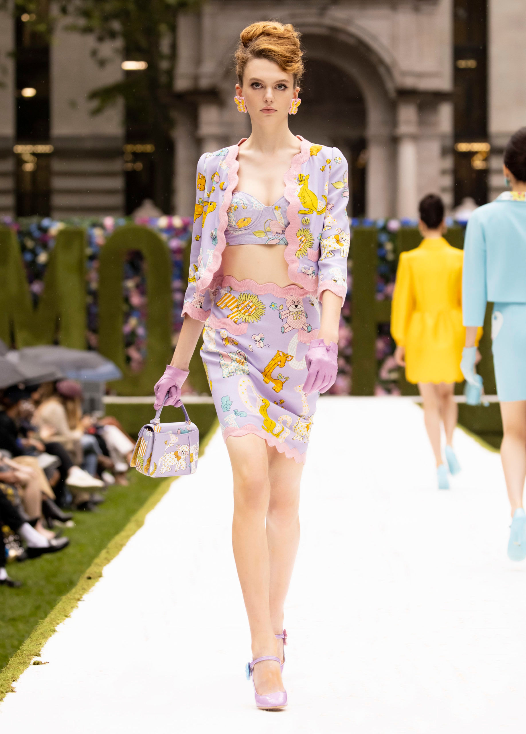 Moschino's SS22 collection is a nursery rhyme brought to life
