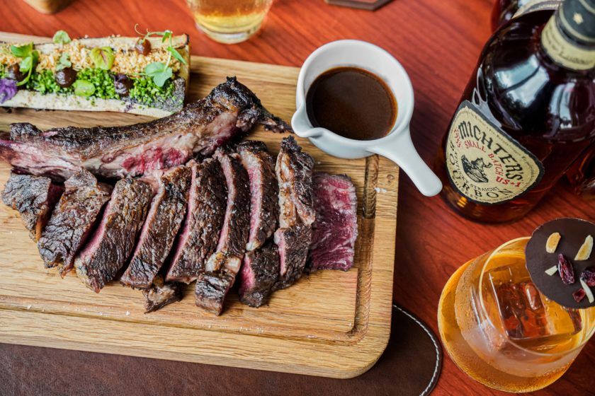 Now till 31 May: Bourbon and beef at Skirt