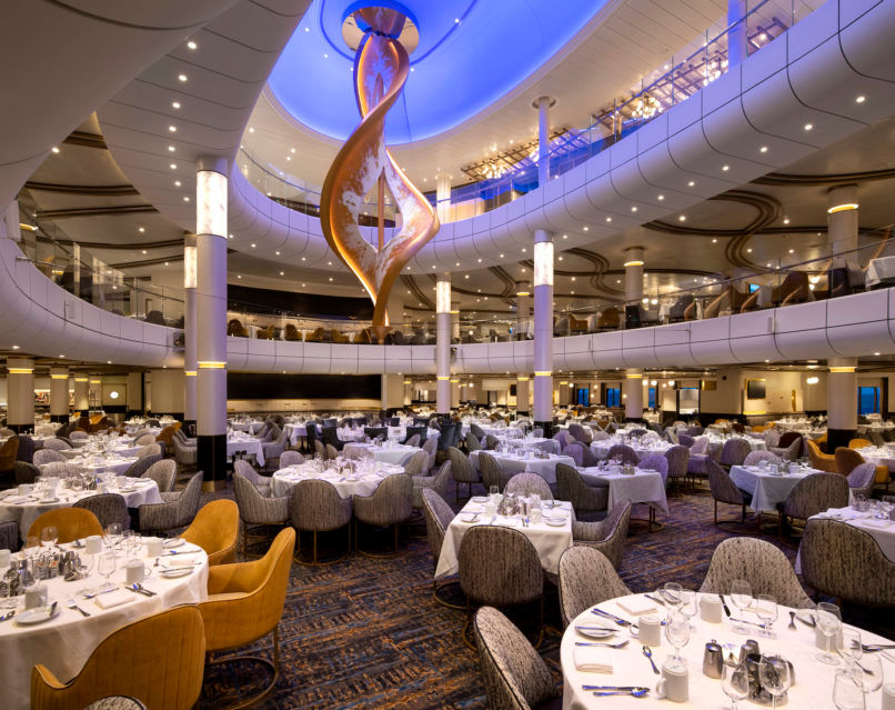 royal caribbean spectrum of the seas dining