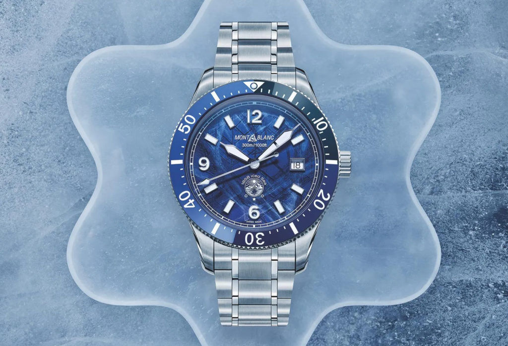 Montblanc scales new heights with the 1858 Iced Sea Automatic Date