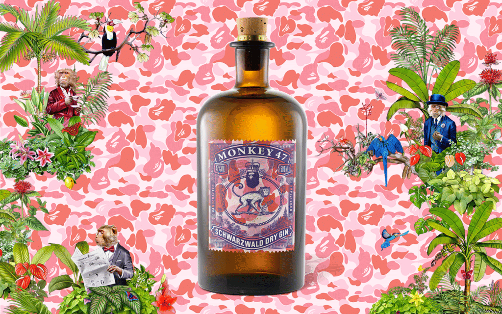 BAPE x Monkey 47 streetwear and gin: All the details of this street-to-bar collab