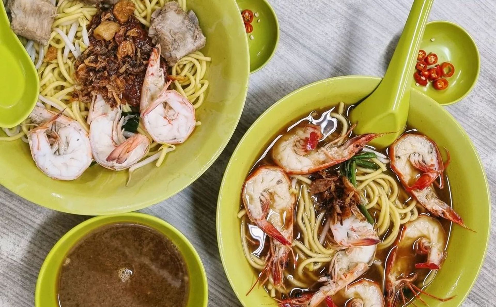 Where to find the best prawn noodles in Singapore