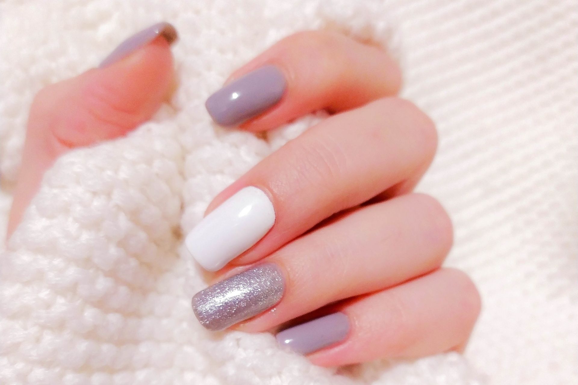 Squoval nail shape