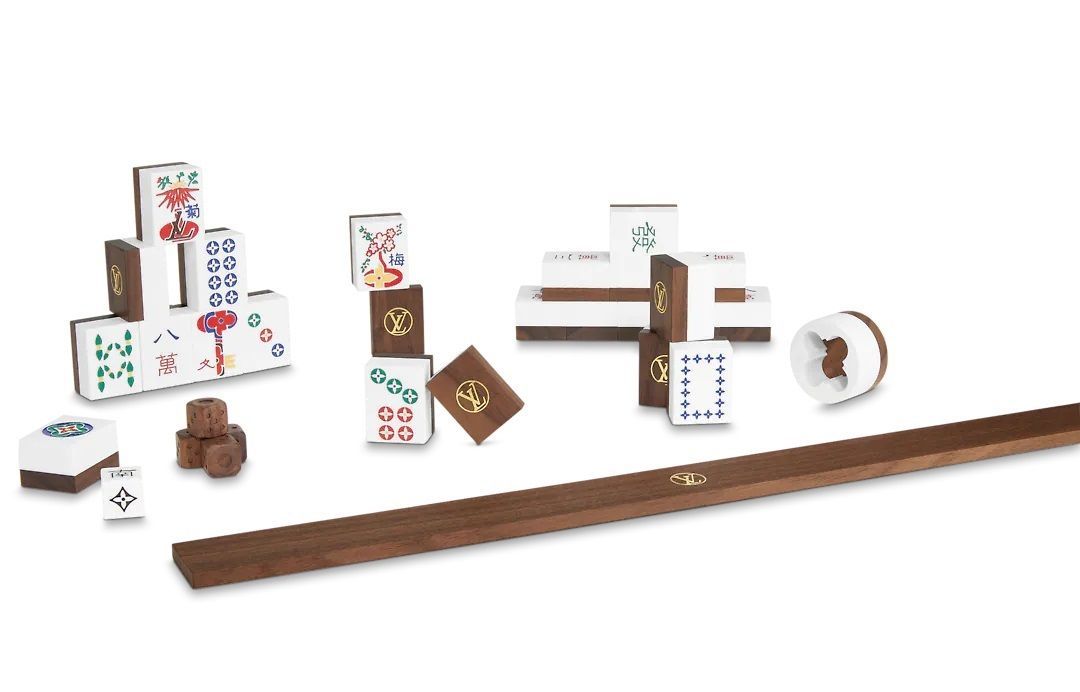 Mahjong Tiles (Louis Vuitton / LV), Hobbies & Toys, Toys & Games