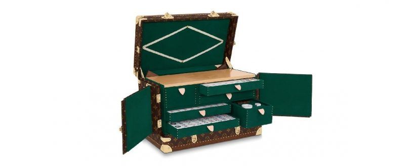 Louis Vuitton Has A Monogram Mahjong Set With Jade Tiles To Flex