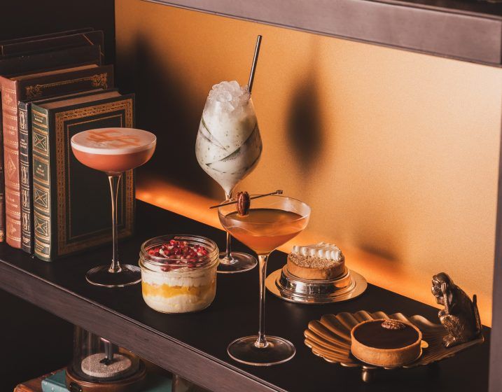Now till 31 Aug: Cocktail and dessert pairings @ Writers Bar