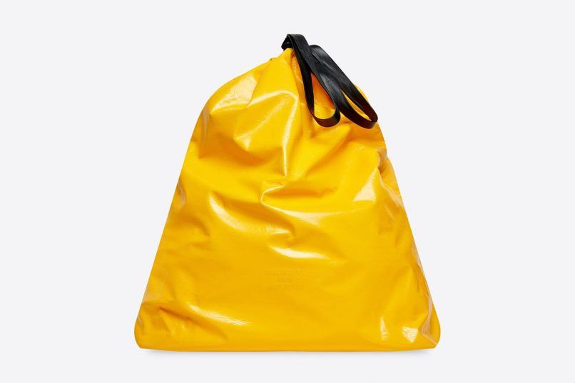Balenciaga Trash Pouch inspired by garbage bag is up for sale