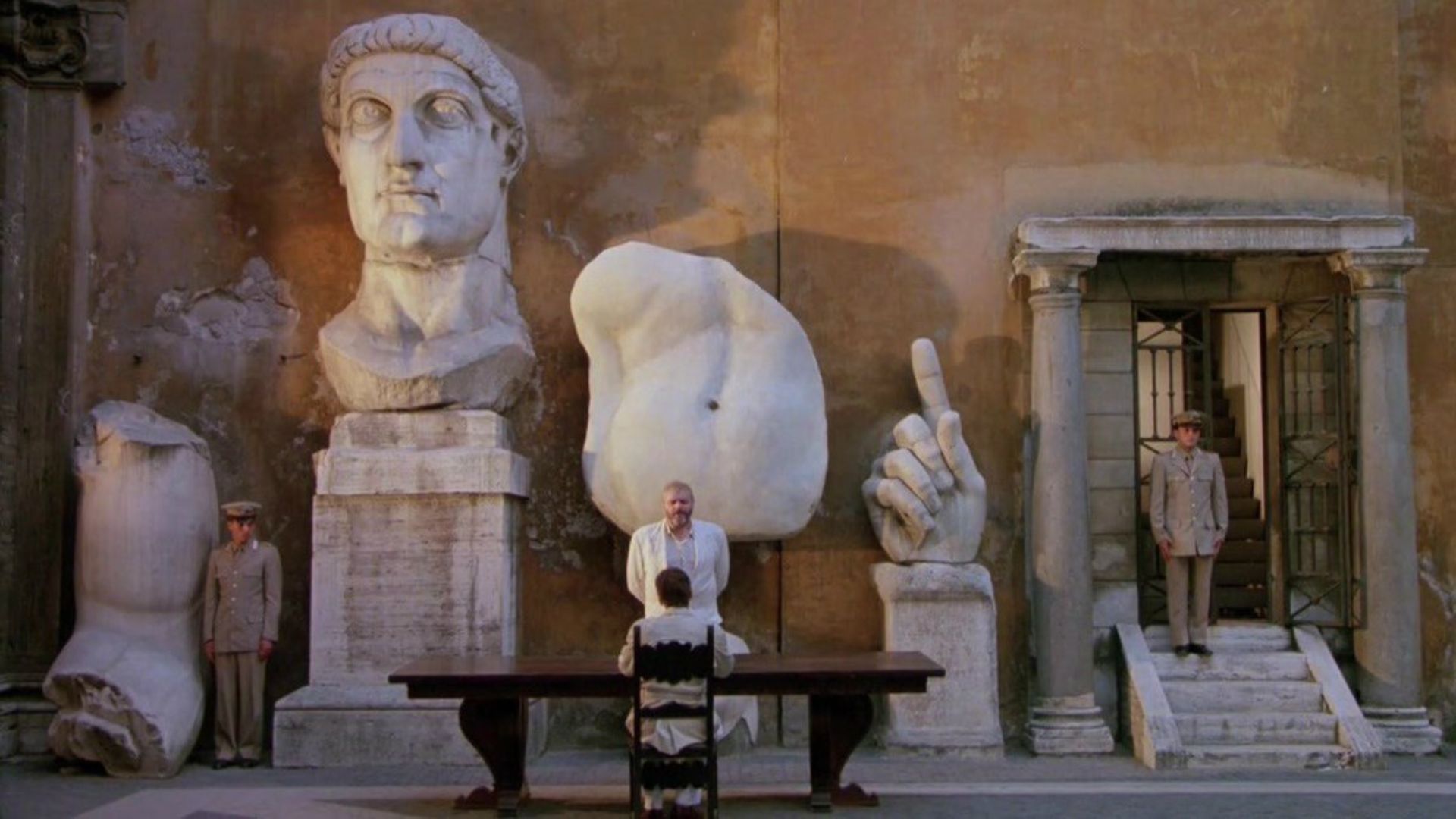 The belly of an architect
