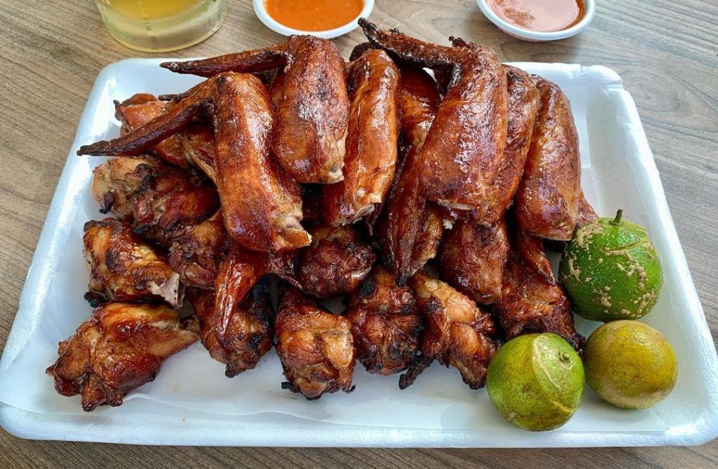 best bbq chicken wings singapore ah hee bbq chicken wings hawker food