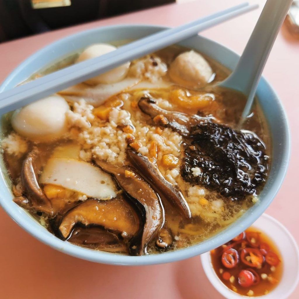 minced meat noodles chong pang market