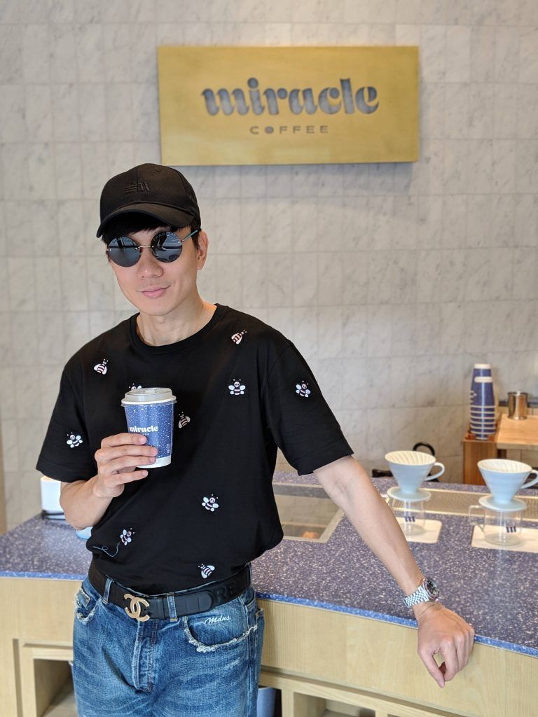 miracle coffee jj Lin marina bay sands pop up