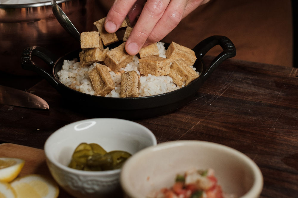tofu fried rice