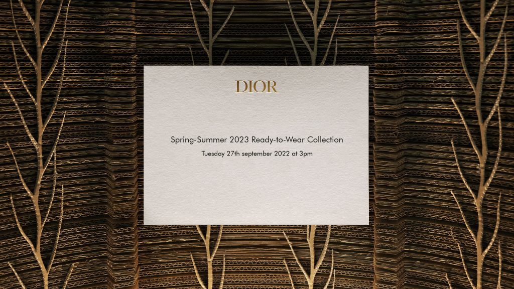 Watch: Dior’s Spring/Summer 2023 show live from Jardin des Tuileries