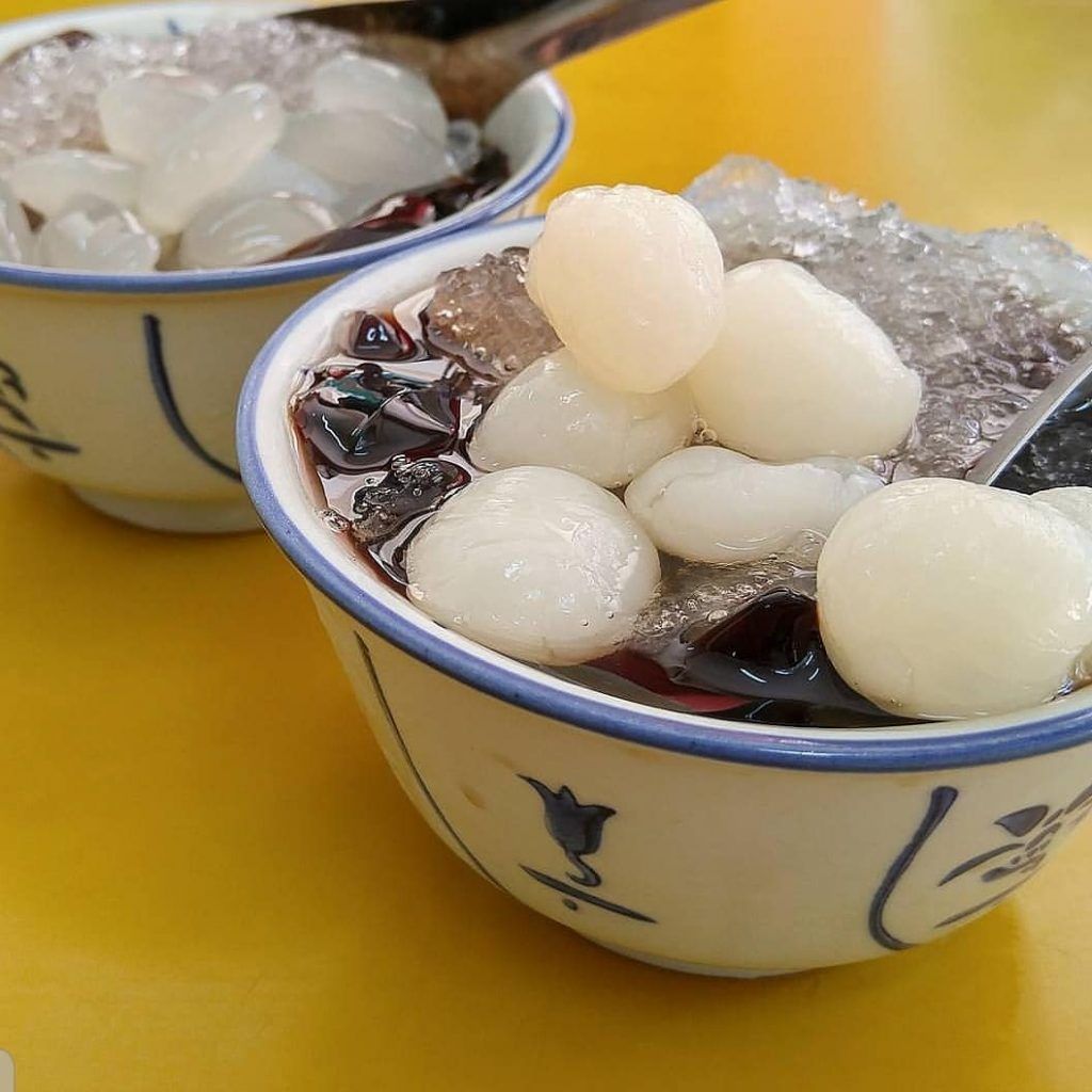 Golden Mile Food Centre beach road Singapore grass jelly