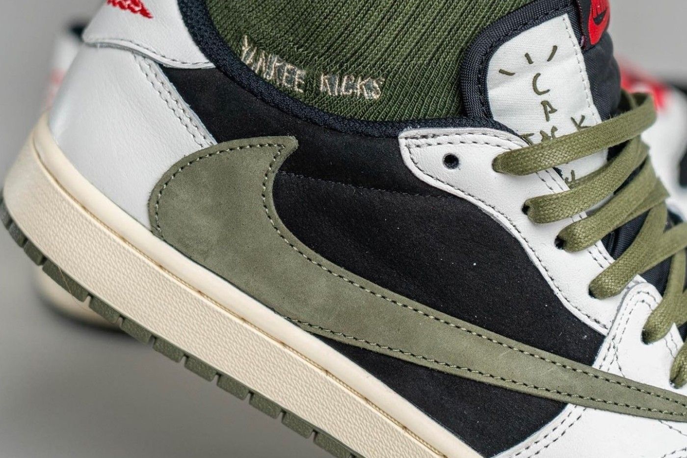 Travis Scott x Air Jordan 1 Low 'Olive' will release in March 2023