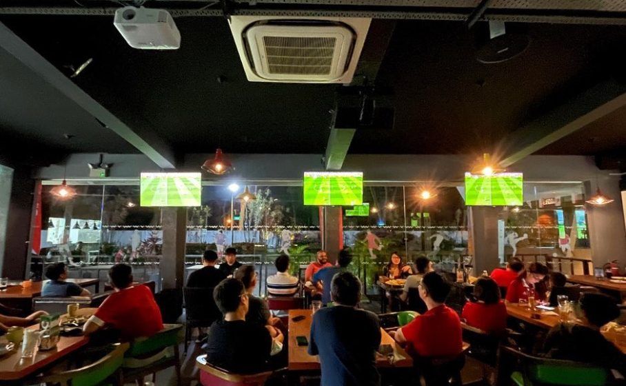 Check out Cafe Football Singapore, a fun place to hang out to watch fo