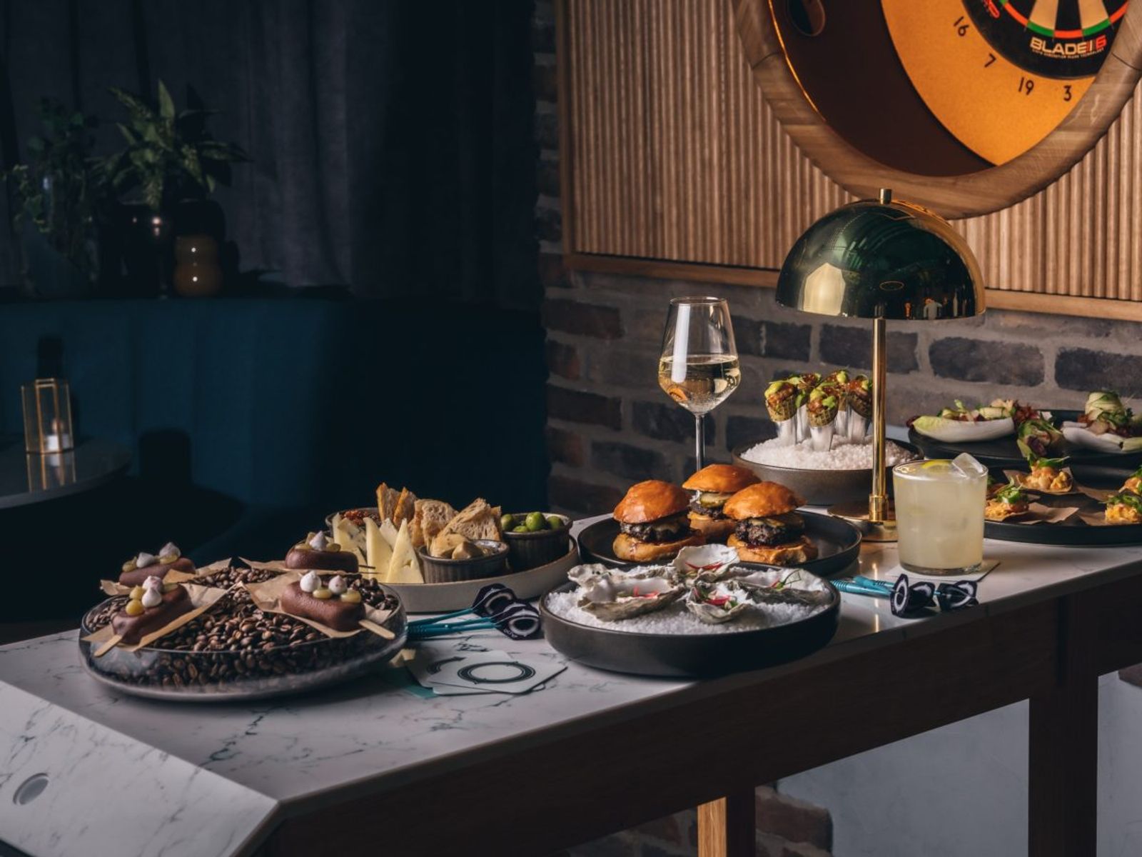 Not a darts bar person? Oche Riverside Point might change your mind