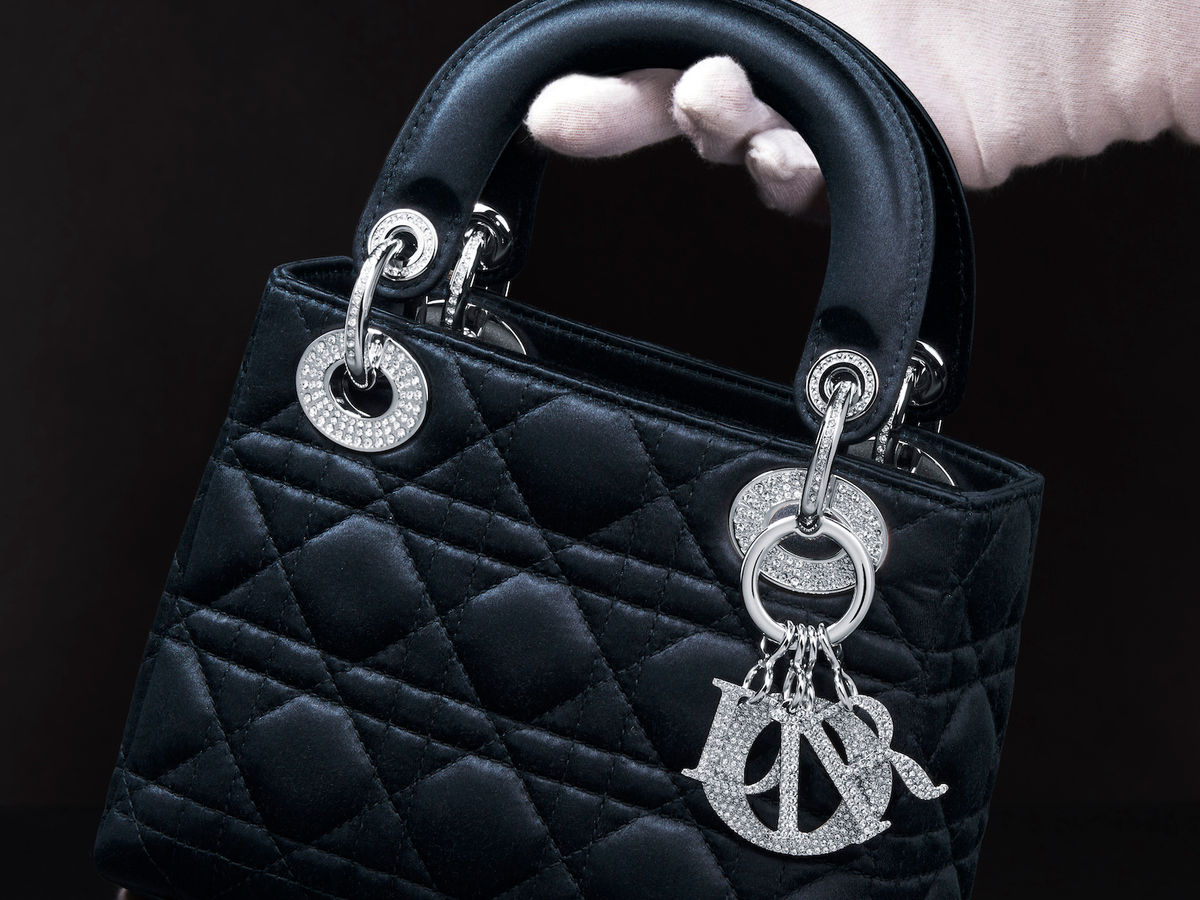 The ultimate It bag: Dior reissues its iconic blue satin Lady Dior