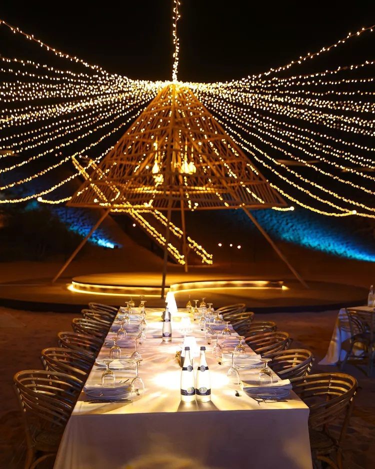 One of the world's most picturesque meals is in the Dubai desert 3 Sonara camp