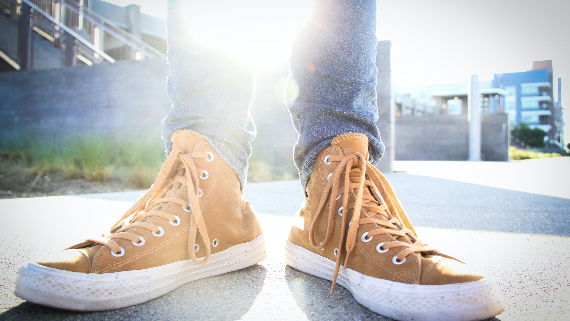 brown sneakers for men