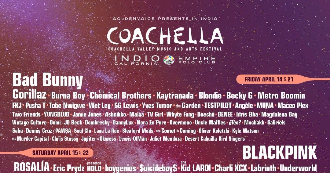 The Weeknd Coachella 2024 Raine Carolina