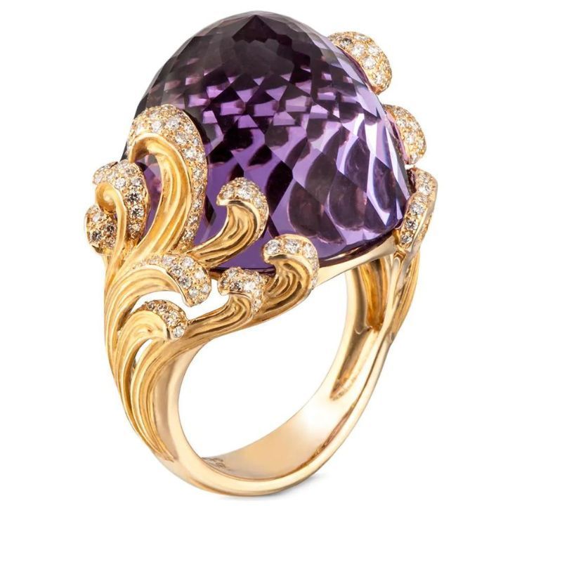 Carrera Y Carrera Amethyst Origen Maxi Ring