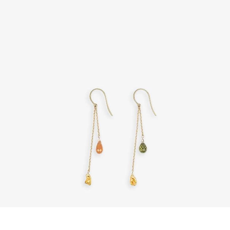 La Maison Couture MAKAL Arlet Peridot Earrings