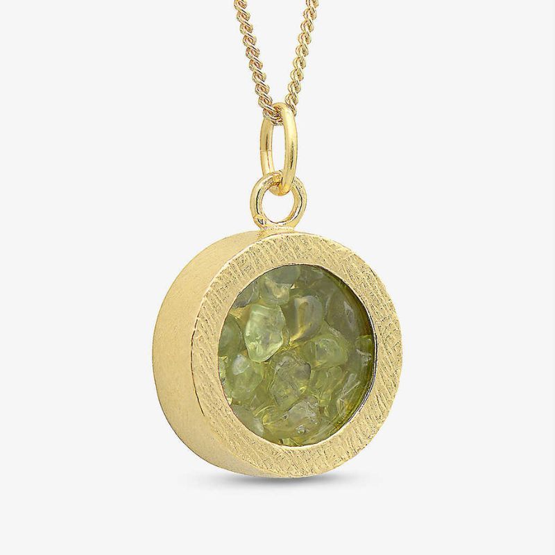Rachel Jackson Peridot and Sterling Silver Necklace