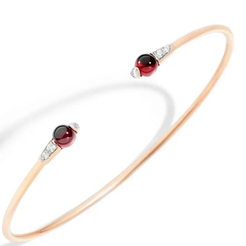 M'ama non M'ama Stone & Diamond Cuff
