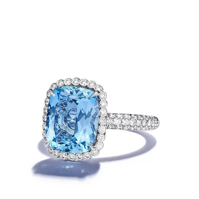 Tiffany & Co. Aquamarine Ring